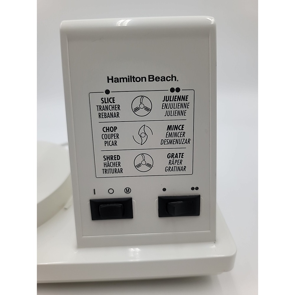 Vtg Hamilton Beach‎ Model 702R Replacement Parts Food Processor BASE ONLY Tested - Picture 2 of 6